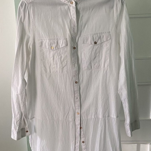 Long women's shirt River Island new, white, size L