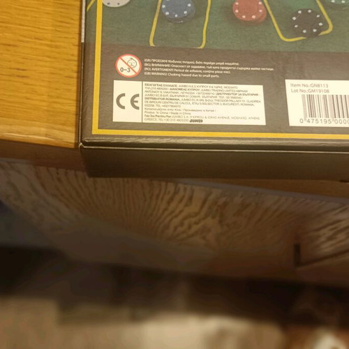 Poker board game like new