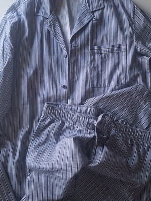 H&M Pajama Set Like New, Blue, Size S