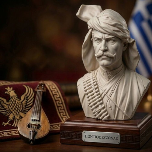 Πόντιος Εύζωνας γλυπτό καινούργιο