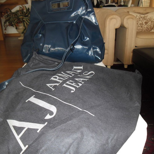 Armani Jeans handbag and shoulder bag new, dark blue