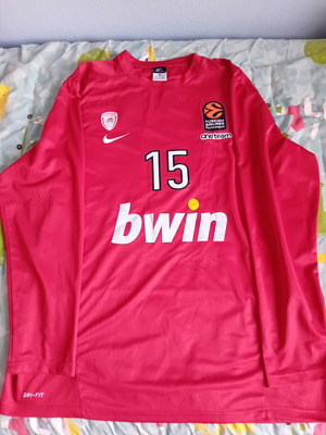 Ολυμπιακός μπάσκετ φανέλα προπόνησης Nike 2018 Γιώργος Πρίντεζης σαν καινούργιο