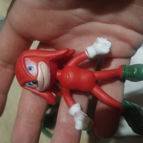 Figures set of 4 used with Sonic, Patrick, and Hakki Waki