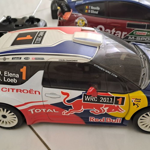 Nikko WRC remote control cars like new, set of 3