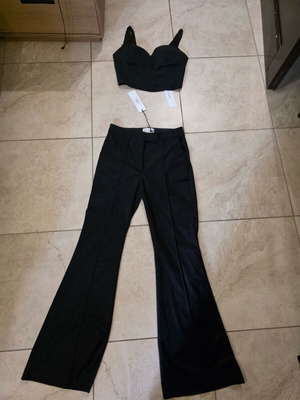 Σετ βελούδο 4 TAILORS αφόρετο, μαύρο