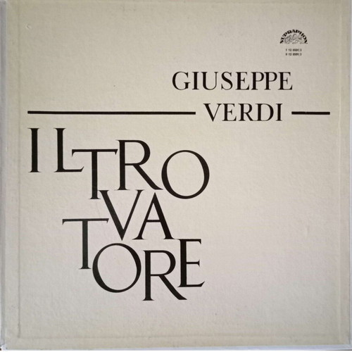 Il Trovatore triple record by G. Verdi used, classical