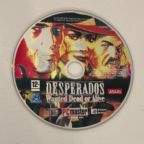 PC Game Desperados Wanted Dead or Alive used