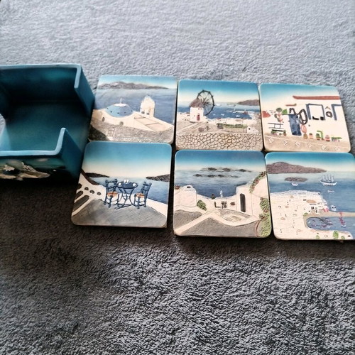 Bohemia Coasters gypsum new