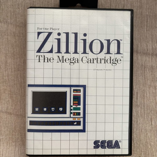 Zillion SEGA Master System παιχνίδι πλήρες