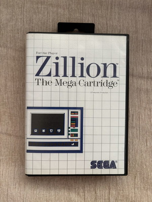 Zillion SEGA Master System παιχνίδι πλήρες