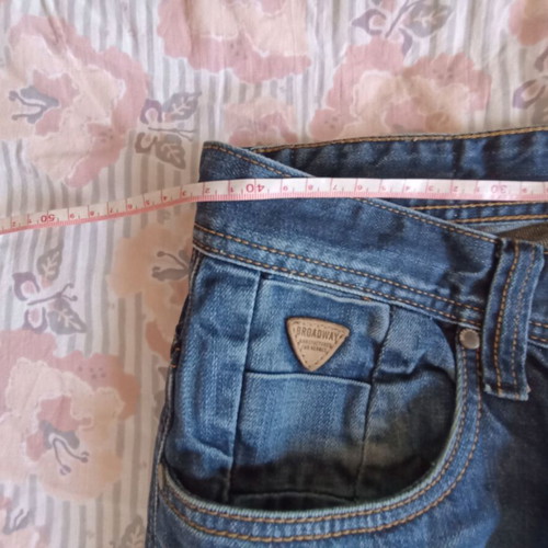 Broadway men's jeans W33 L32 blue 100% cotton like new