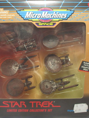 Star Trek Micromachines Limited Edition Collector's Set new