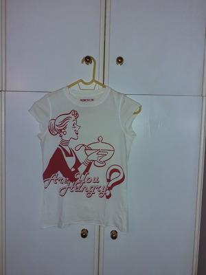 T-shirt white Zara size S like new