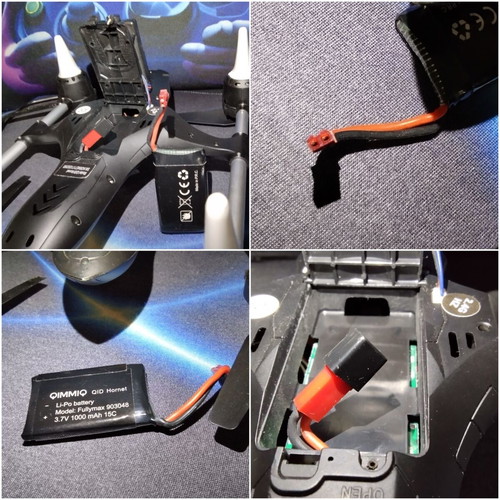 QimmiQ Hornet drone quadcopter with 2MP camera like new