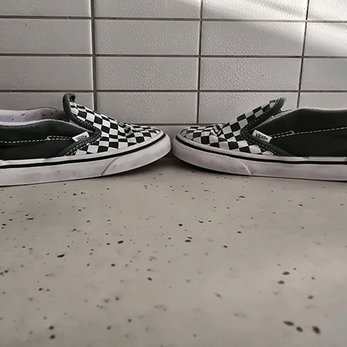 Vans shoes used, casual, size 26, green