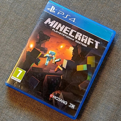 Minecraft Playstation 4 Edition used in excellent condition