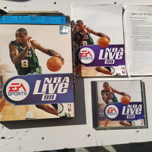 NBA Live 99 PC CD-ROM used, sports video game