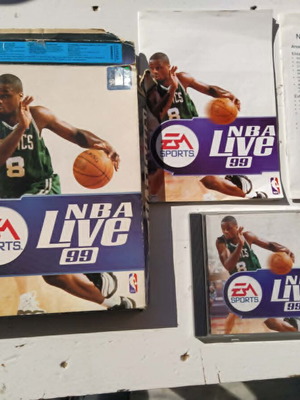 NBA Live 99 PC CD-ROM used, sports video game