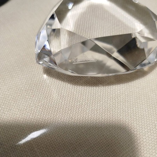Rosenthal crystal heart new table decor