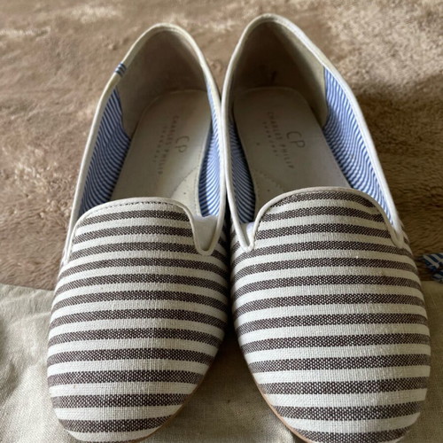Charles Philip ballerina shoes like new, size 39, beige