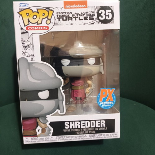 Funko Pop! TMNT Shredder 35 PX Previews Exclusive vinyl figure like new