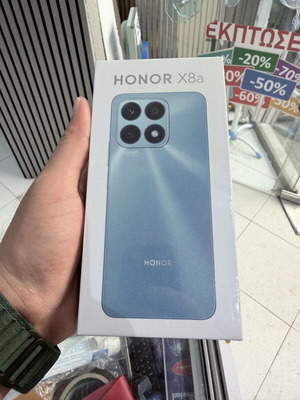 Honor X8A 128GB RAM 8GB καινούργιο, μαύρο, Android