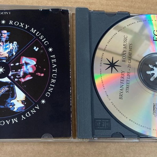 Bryan Ferry + Roxy Music - Street Life 20 Great Hits CD In good condition Price 8 Euros