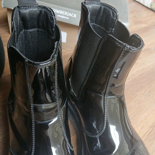 Lumberjack women's boots used, black, size 37