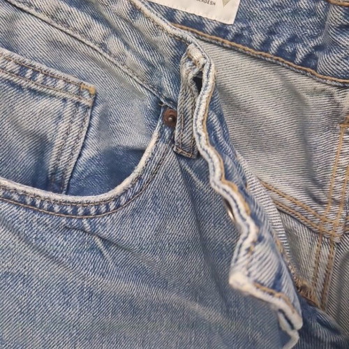 Zara TRF relaxed denim pants like new, blue, XXL