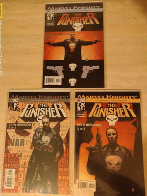 The Punisher #20-22 Marvel Knights κόμικς σαν καινούργια