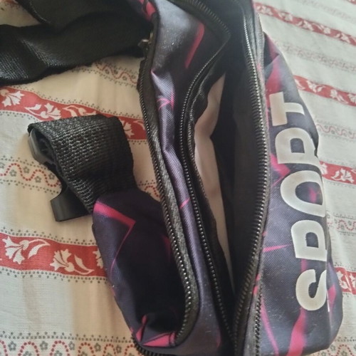 Waist bags Polo black used, with broken zipper, pack