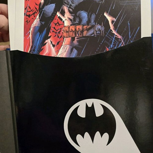 Batman The World of the Dark Knight book like new with hardcover and collectible cards