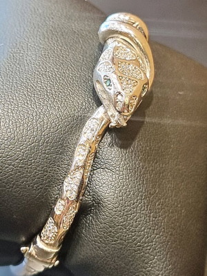 Serpenti Bulgari silver 925 snake bracelet new