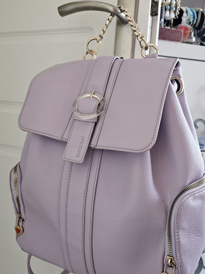 Love to Love backpack used, pink, leather