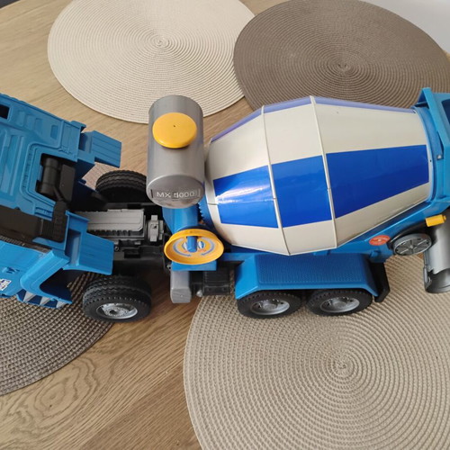 Bruder cement mixer toy used, good condition