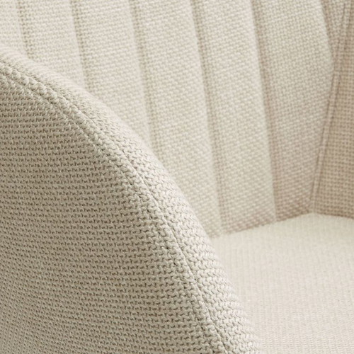 Dining chairs new with beige fabric available immediately