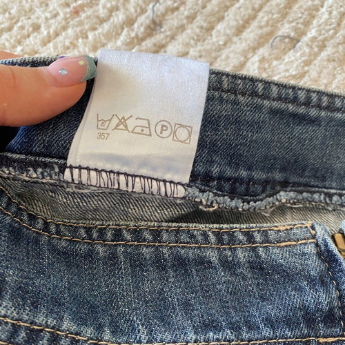 Βαμβακερή μίνι φούστα μέγεθος Medium 40 σαν καινούργια, μπλε