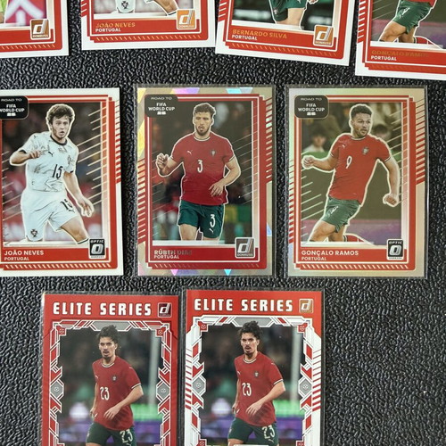 Portugal Panini Donruss Road to World Cup sticker lot like new