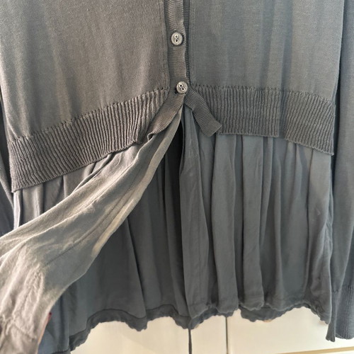 Women's gray blouse size M-L very good quality