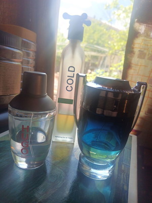 Paco Rabanne Invictus Legend 2019, Hugo Energise και Benetton Cold αρώματα μεταχειρισμένα