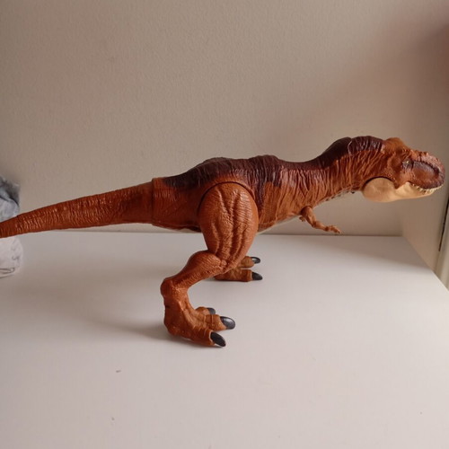 Jurassic World T-Rex action figure with sound and movement, 50cm