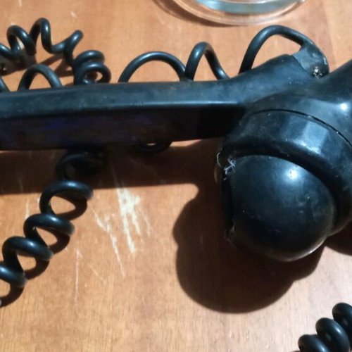 Antique Mine Wireless Telephone used, West Germany 1950s