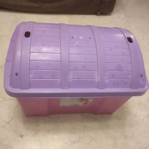 Plastic Toy Storage Box used, 50x35x30 cm, Plast Team without wheels