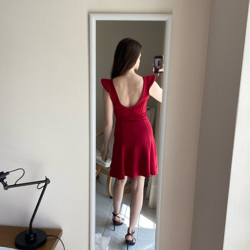 Paranoia burgundy dress size S new