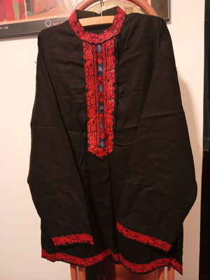 Men's shirt Russian national style new, size L/XL, cotton