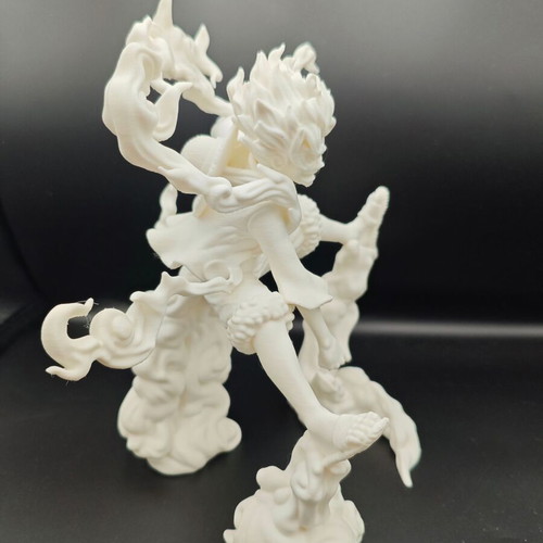 One Piece Monkey D. Luffy Gear 5 collectible 3D printed figure new 20cm