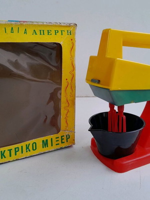 Electric mixer Apergis 1970s new Greek made