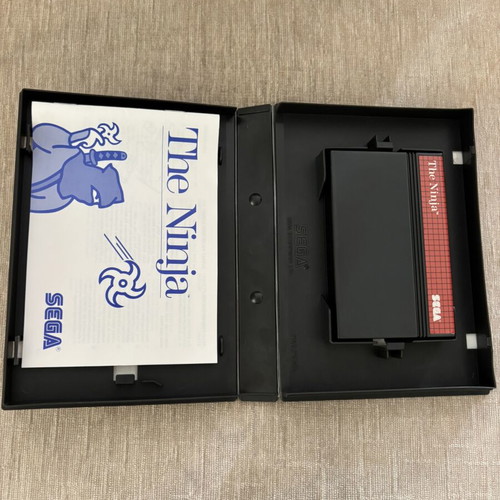 The Ninja Sega Master System game, complete
