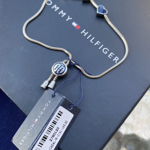 Tommy Hilfiger bracelet new, blue and red hearts