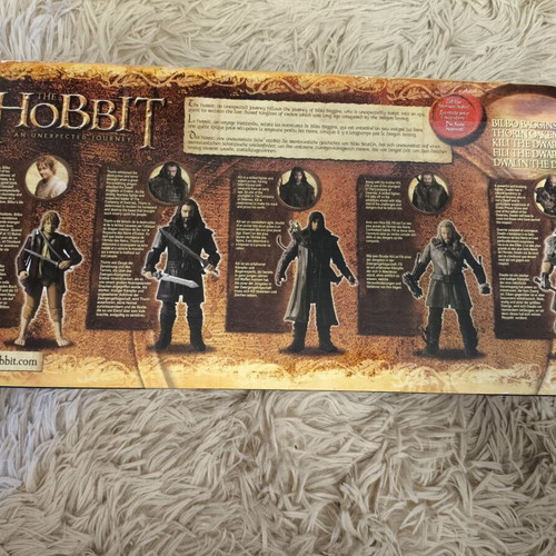 The Hobbit collectible figure set new, 7 pieces sealed